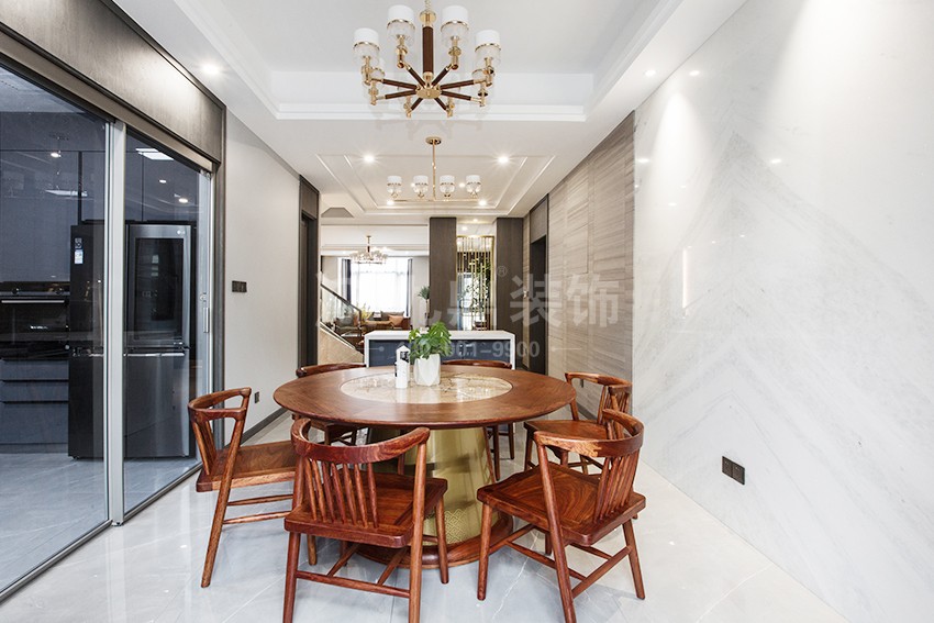 餐厅装修实景图 餐厅装修实景图
