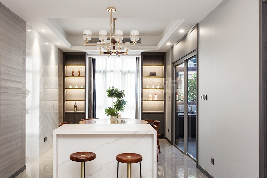 餐厅装修实景图 餐厅装修实景图