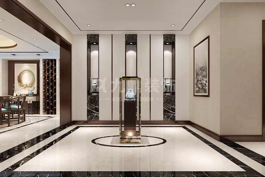 电梯间装修效果图 电梯间装修效果图