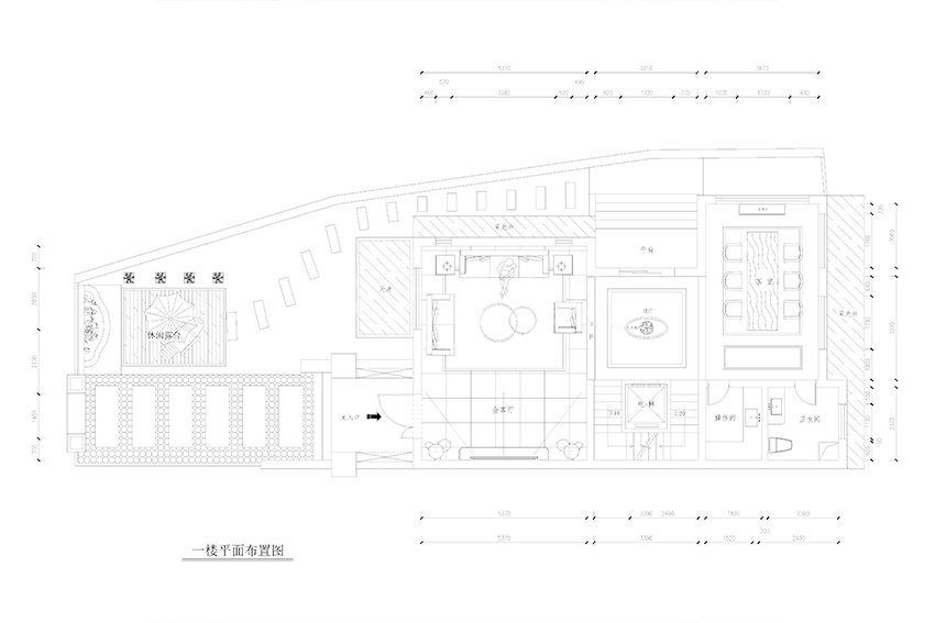 负一楼平面图 负一楼平面图
