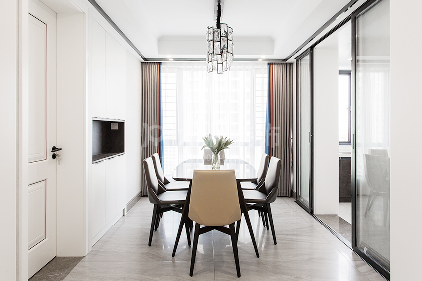 餐厅装修实景图 餐厅装修实景图