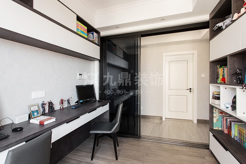 书房装修实景图 书房装修实景图