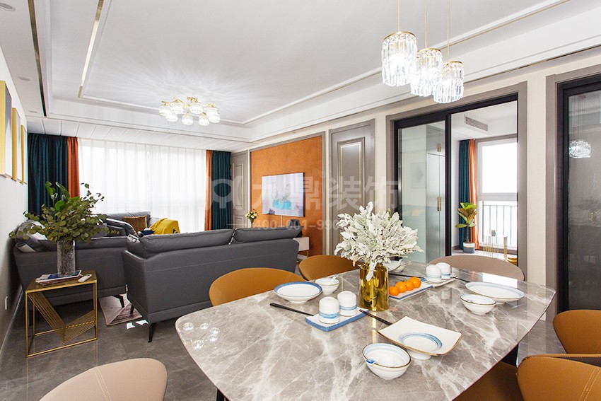 餐厅装修实景图 餐厅装修实景图