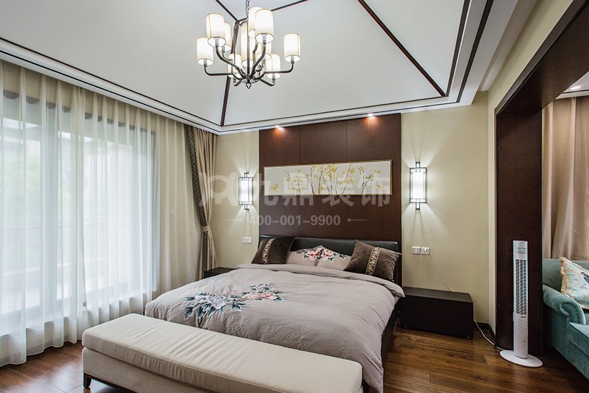 主卧装修实景图 主卧装修实景图
