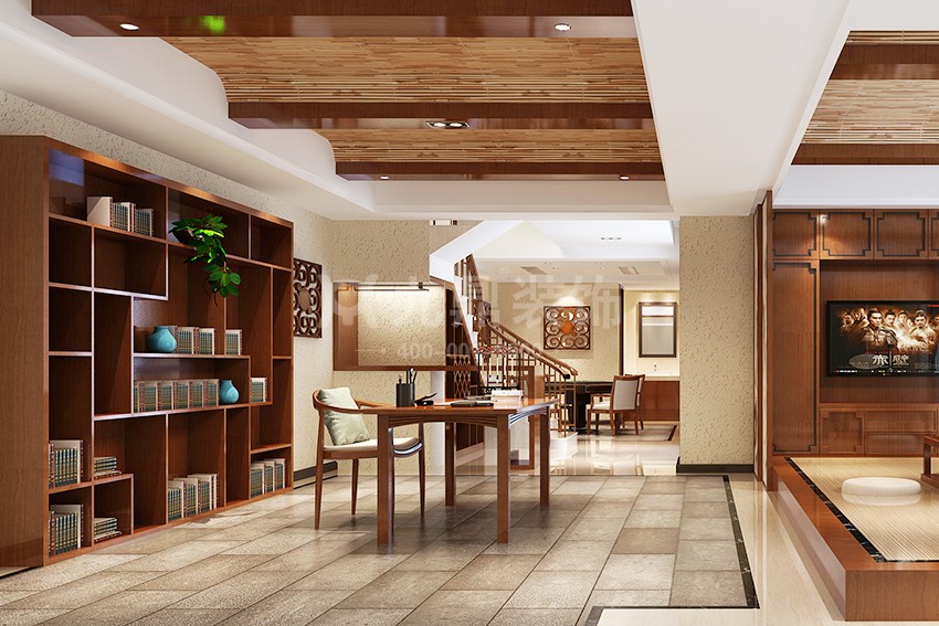 书房装修效果图 书房装修效果图