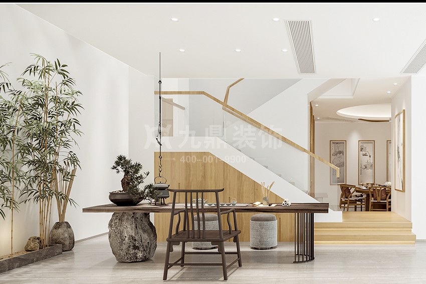 茶室装修效果图 茶室装修效果图