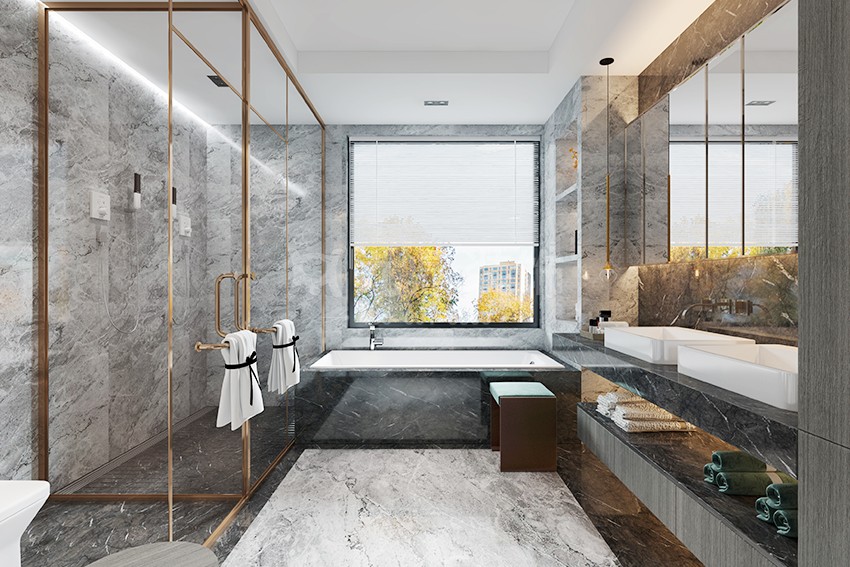 卫生间装修效果图 卫生间装修效果图