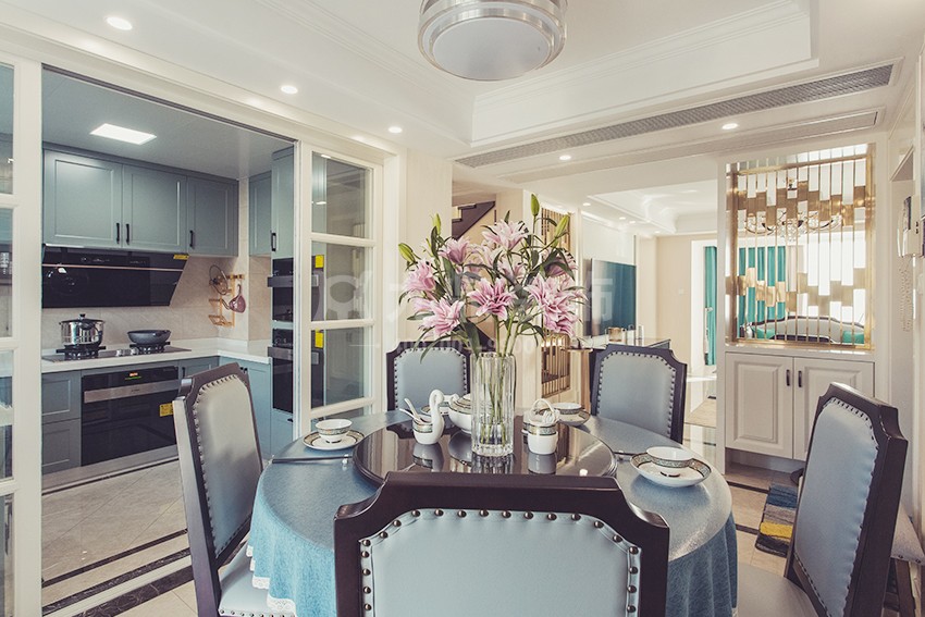 餐厅装修实景图 餐厅装修实景图