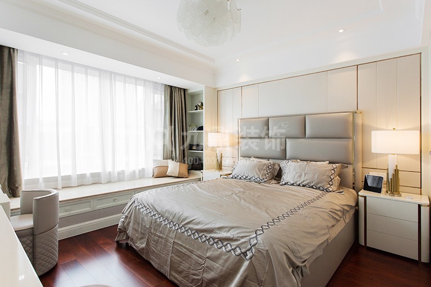 主卧装修实景图 主卧装修实景图