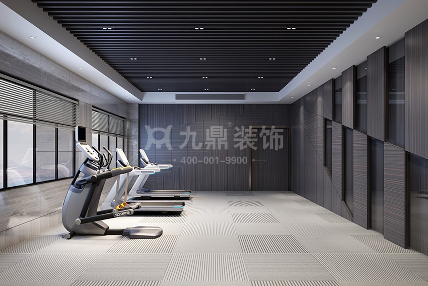 办公室健身房装修效果图