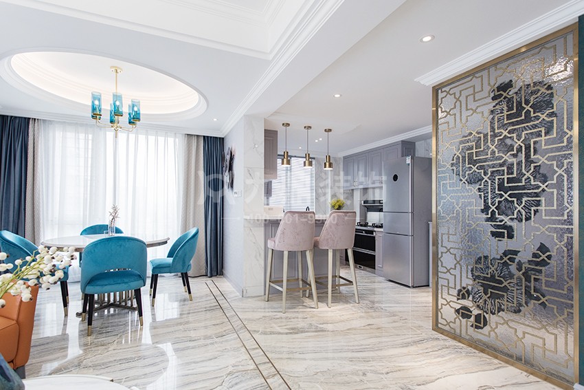 餐厅装修实景图 餐厅装修实景图