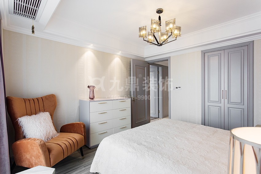 主卧装修实景图 主卧装修实景图