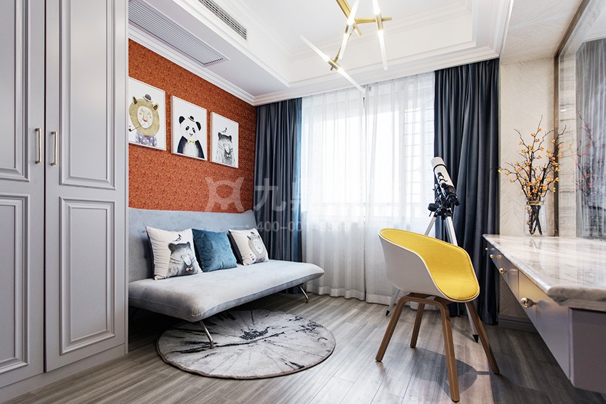 书房装修实景图 书房装修实景图