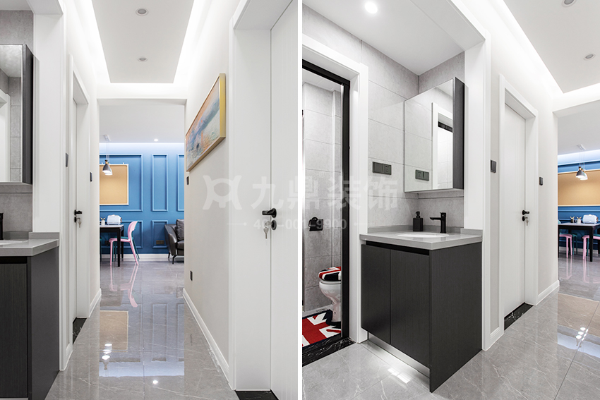 卫生间过道装修实景图 卫生间过道装修实景图