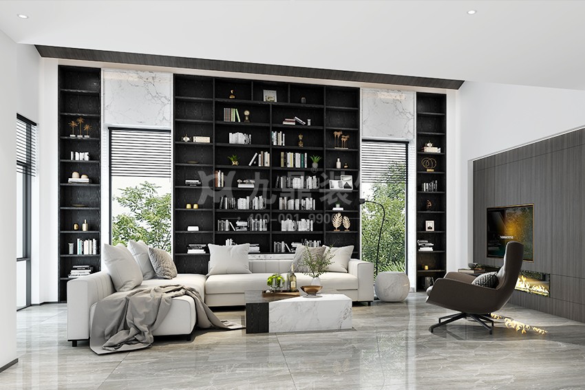 别墅客厅装修效果图 别墅客厅装修效果图