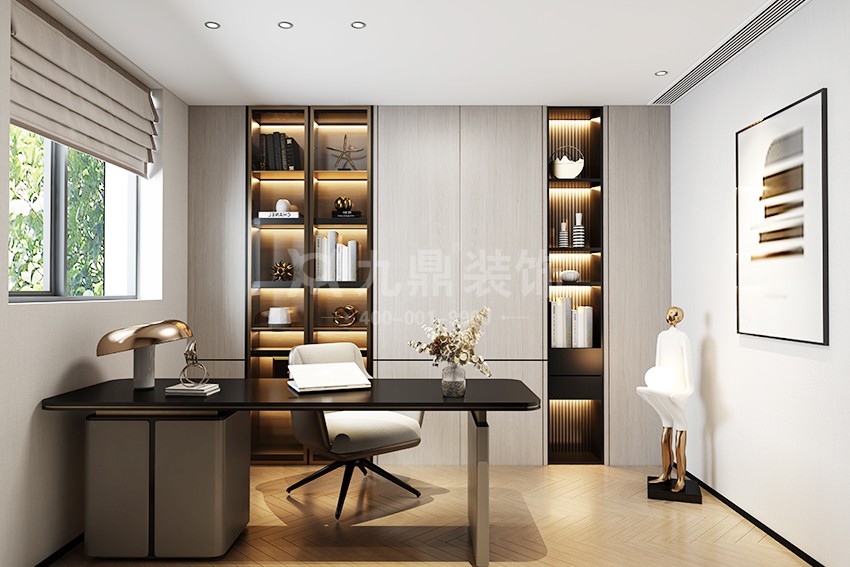 别墅书房装修效果图 别墅书房装修效果图