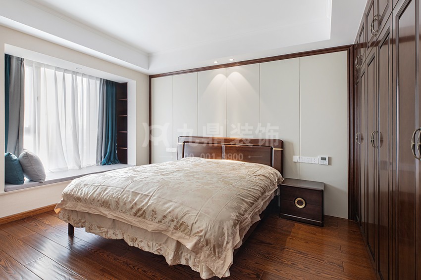 主卧装修实景图 主卧装修实景图