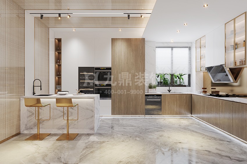 别墅厨房装修效果图 别墅厨房装修效果图