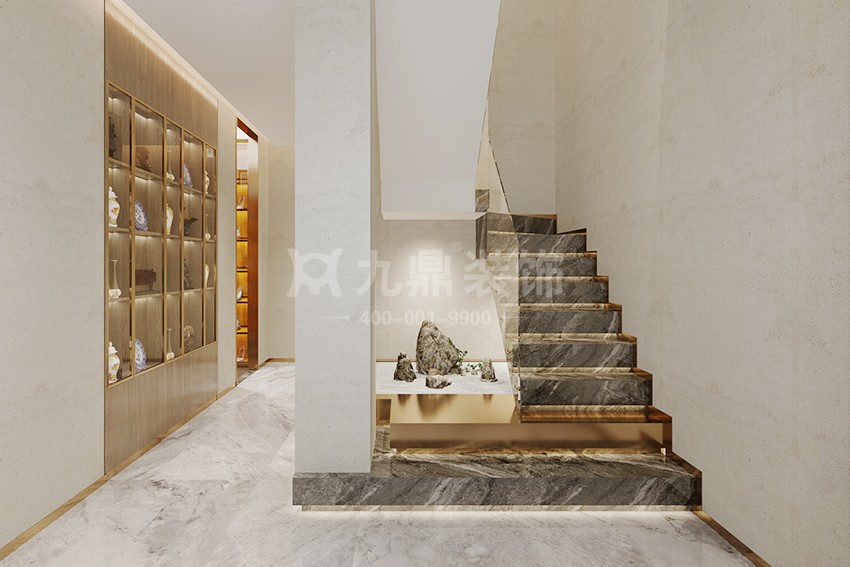 别墅楼梯装修效果图 别墅楼梯装修效果图
