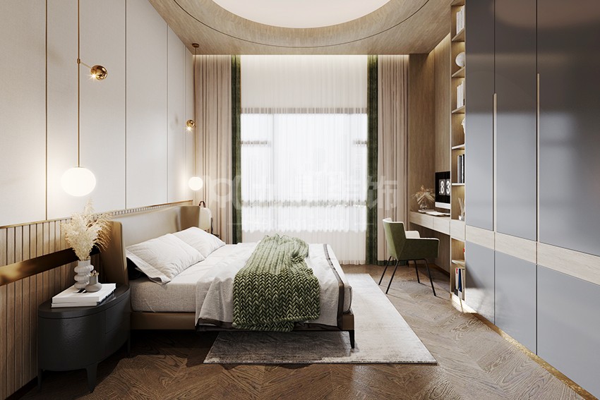 别墅卧室装修效果图 别墅卧室装修效果图