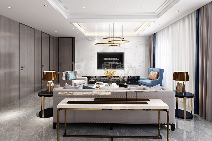 叠排装修效果图