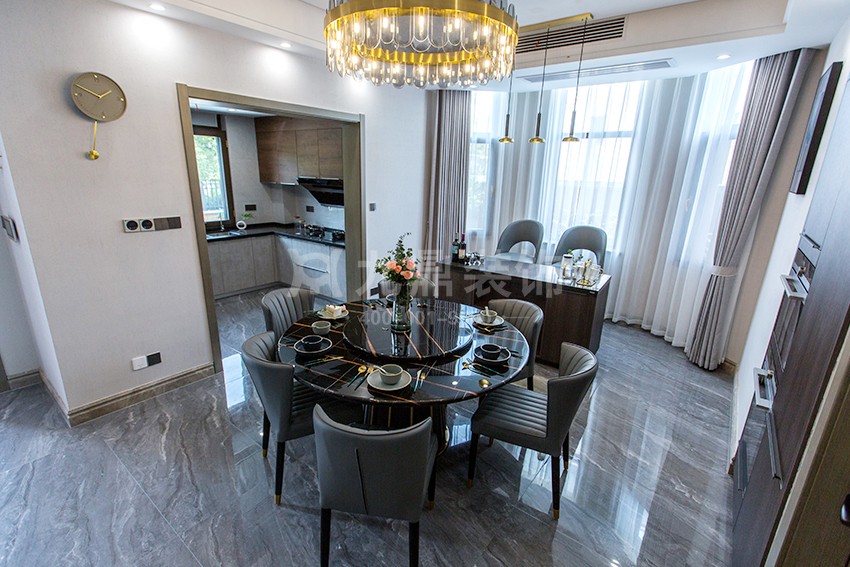 别墅餐厅装修图 别墅餐厅装修图