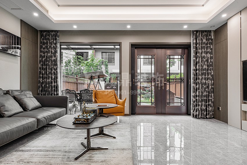 别墅客厅装修实景图 别墅客厅装修实景图