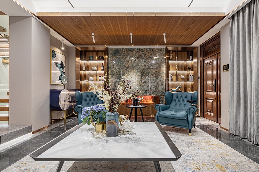 别墅客厅装修效果图 别墅客厅装修效果图