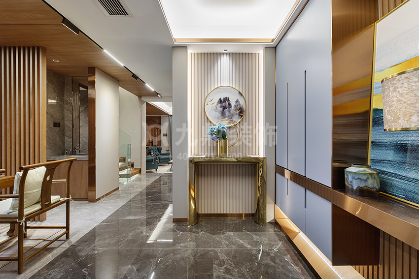 别墅过道装修效果图 别墅过道装修效果图