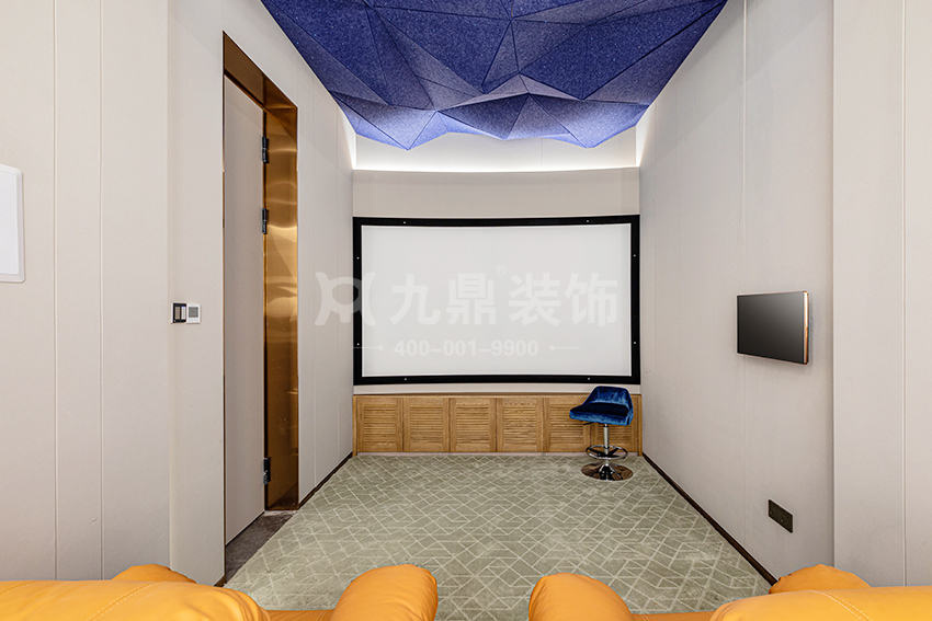 别墅影视厅装修效果图 别墅影视厅装修效果图